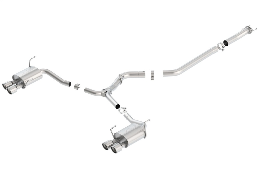 Borla 140595: Cat-Back Exhaust System 2015-2019 Subaru WRX/WRX STI 2.5L Turbo AWD