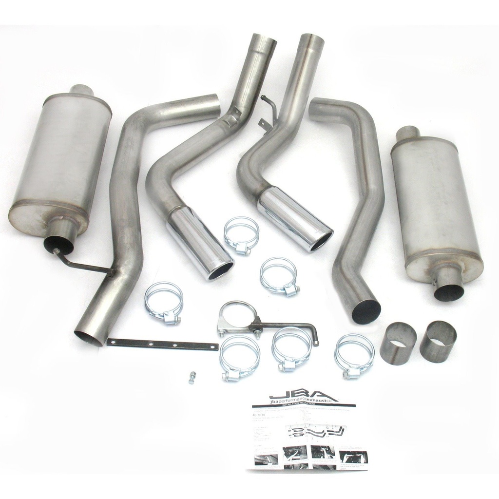 JBA 40-3030: Exhaust System 2001-2006 Sierra HD 6.0L/8.1L