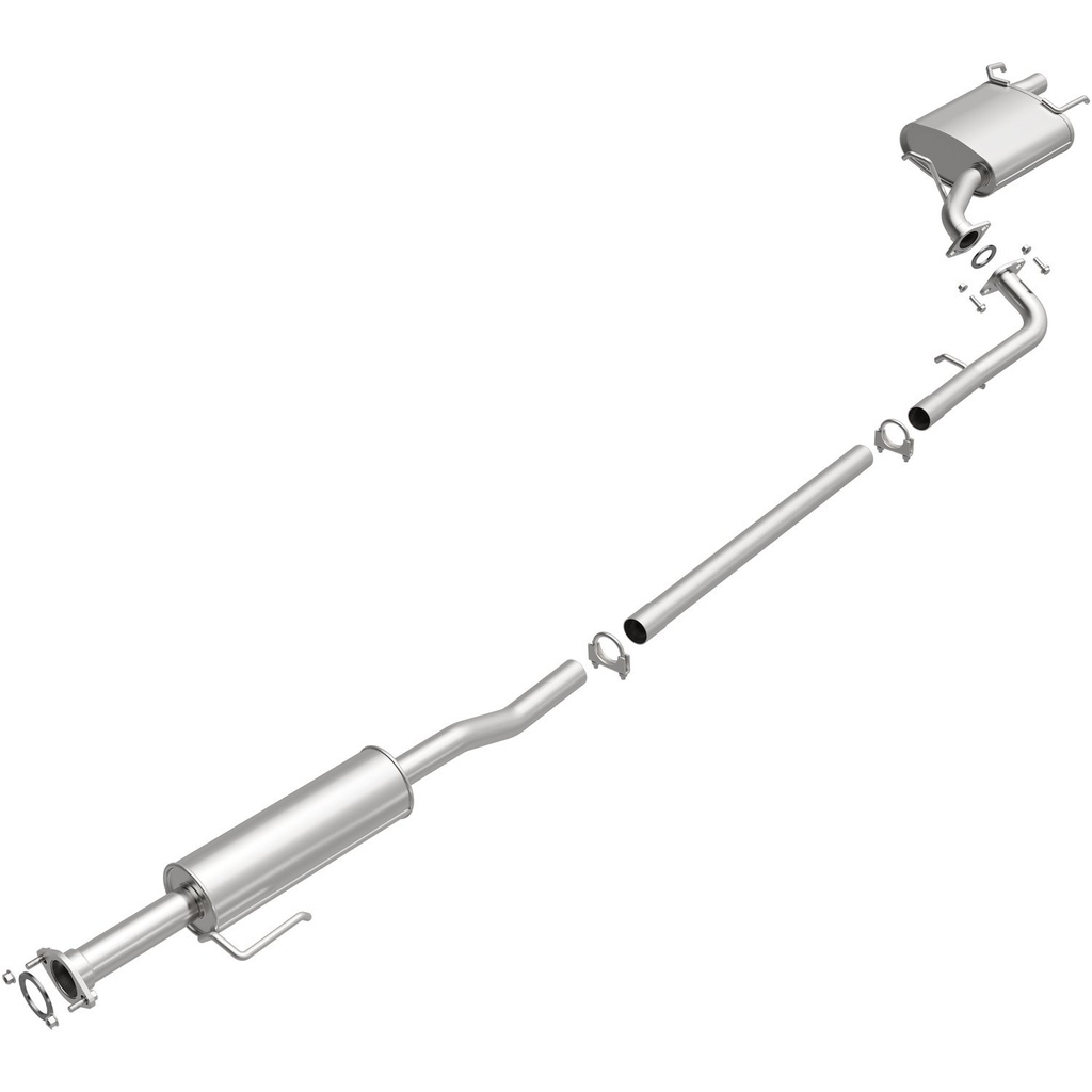 BRExhaust 106-0078: 106-0078 Direct-Fit Exhaust Kit for 2007-2011 Toyota Camry