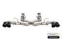Corsa 21102CFBLK: C8 CAT BACK CRBN FBR PVD