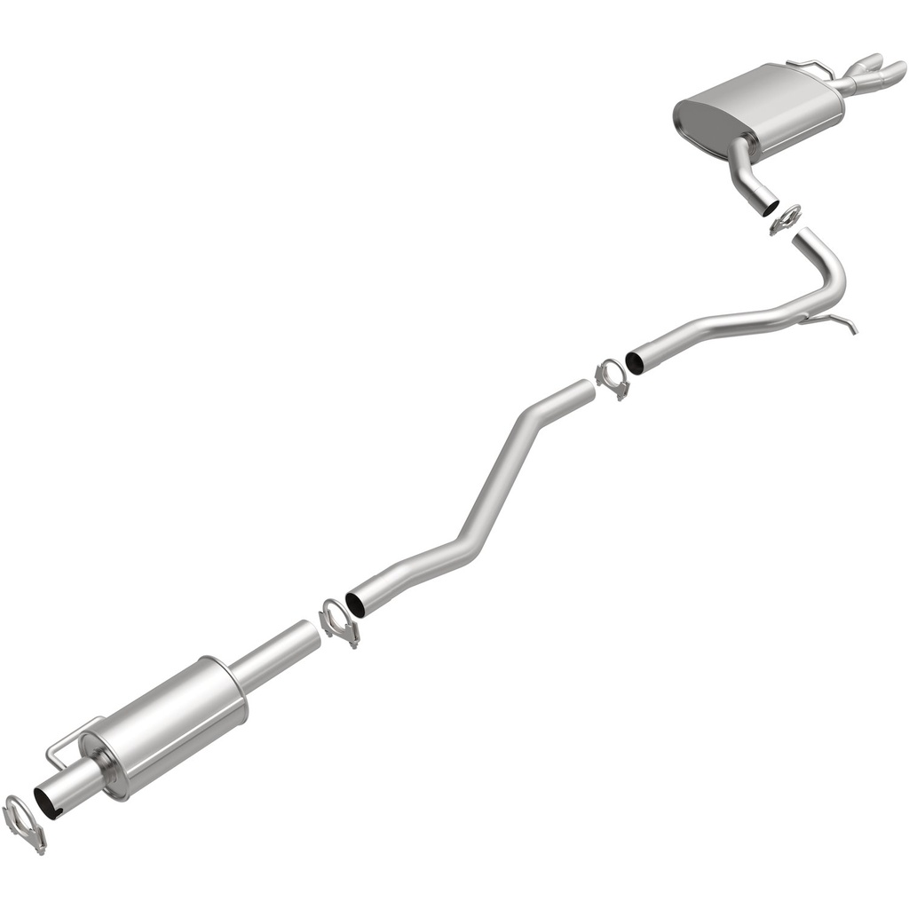 BRExhaust 106-0191: 106-0191 Direct-Fit Exhaust Kit for 2006-2010 Ford Fusion, Mecury Milan 2.3L