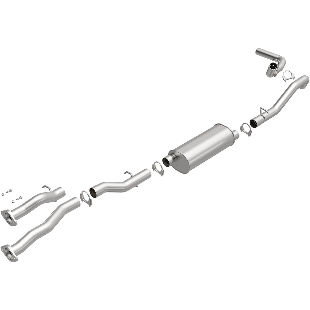 BRExhaust 106-0710: 106-0710 Direct-Fit Exhaust Kit for 1994-1995 GM C1500, C2500, K1500, K2500