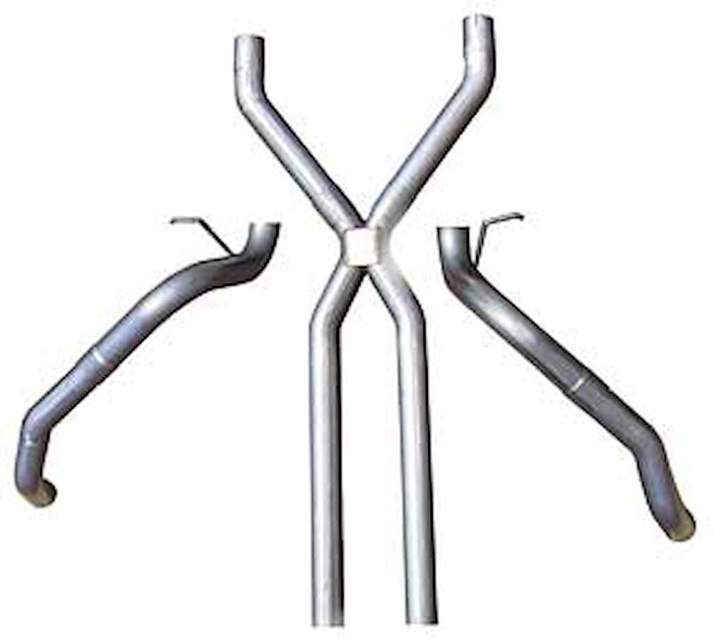 Pypes Performance Exhaust SGF63: No-Muffler Exhaust System 1967-69 Camaro/Firebird