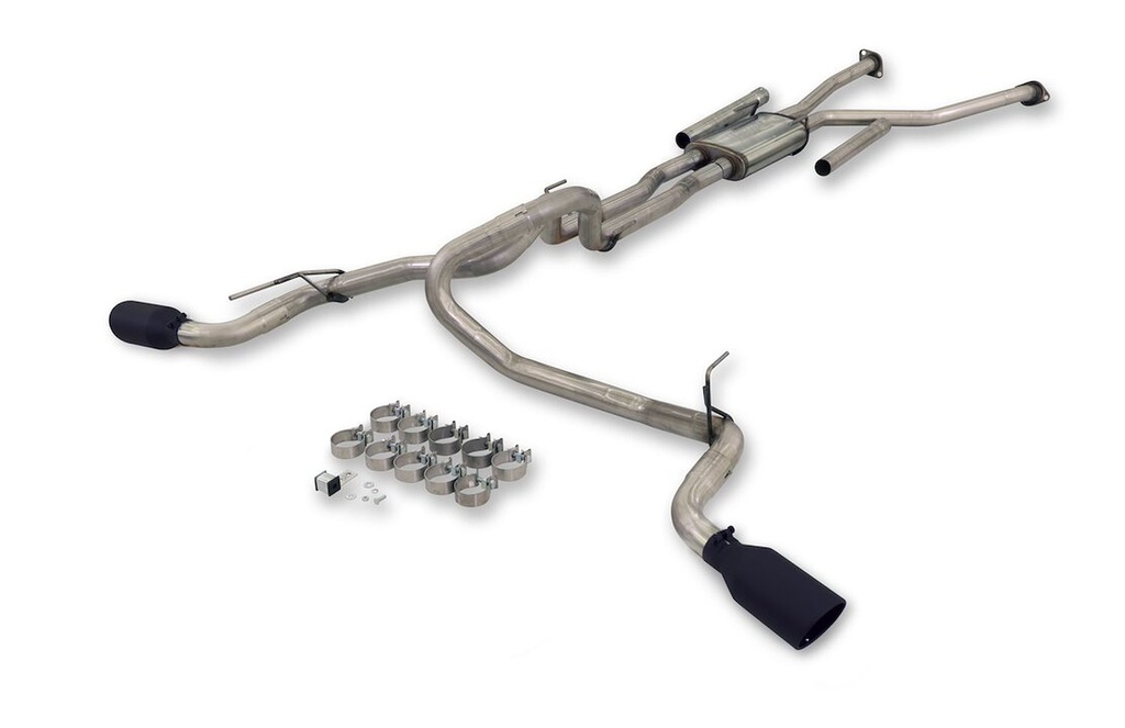 Flowmaster 718142: 718142 Cat-Back Exhaust System with 18 in. Flow FX Series Muffler Fits Select Toyota Tundra 3.4L Turbo Engine
