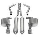 Corsa 14464: Xtreme Cat-Back Exhaust System 2012-2014 Dodge Charger SRT-8 & Chrysler 300 6.4L