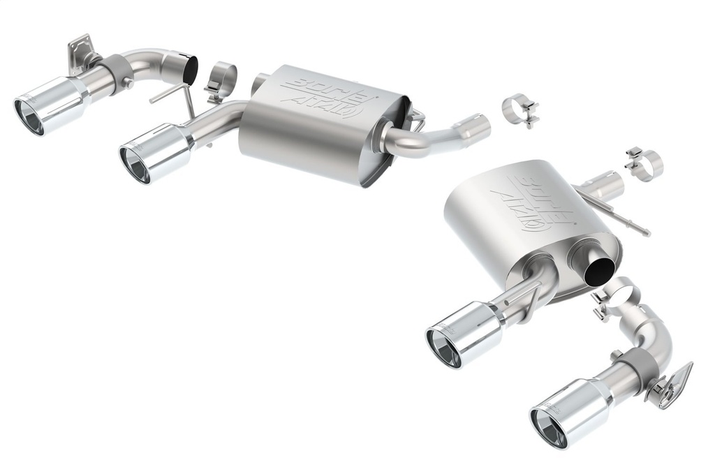 Borla 11931: Axle-Back Exhaust System 2016-2018 Chevy Camaro V6