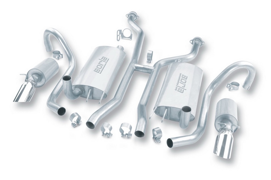 Borla 14504: Cat-Back Exhaust System 1994-96 Impala SS LT1