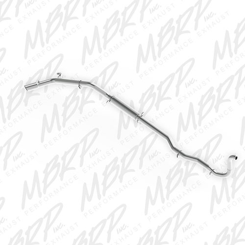 MBRP S6150409: 4 Turbo Back Single Side Exit 4WD only T409