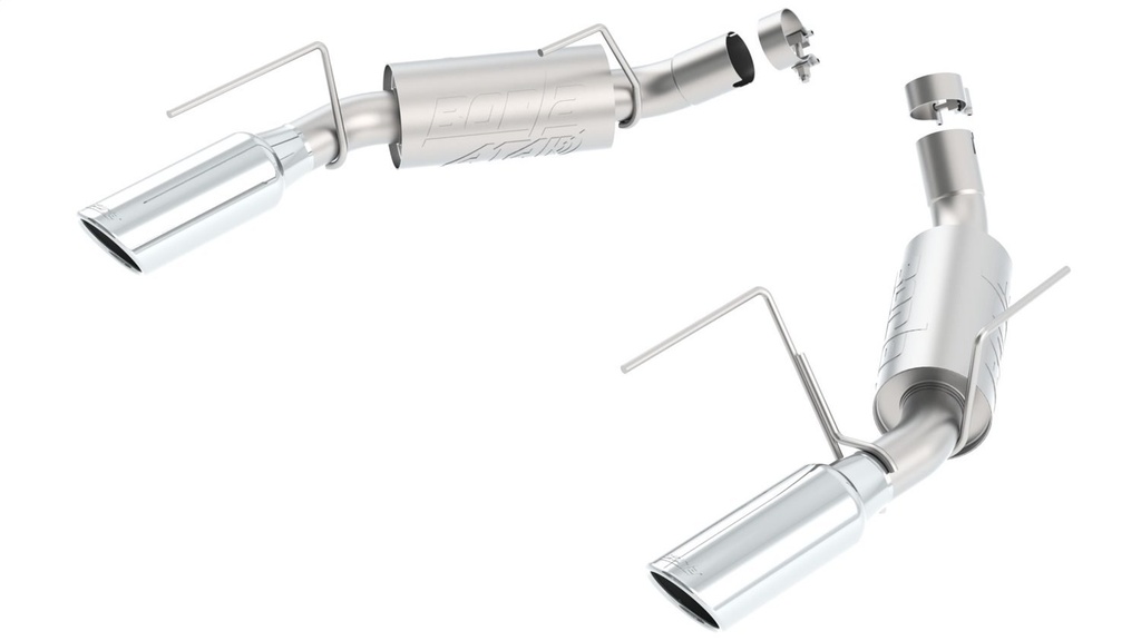 Borla 11806: Axle-Back Exhaust System 2005-2009 Mustang GT 4.6L V8