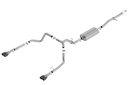 Borla 140768BC: 140768BC Touring Cat-Back Exhaust System Fits Select Chevrolet Silverado 1500, GMC Sierra 1500 5.3L V8