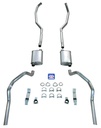 Shafers Classic Reproductions 23027: 23027 1967-1969 Camaro 2-1/2 in. Exhaust System w/ Big Block w/ Cast Iron Manifolds