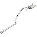 BRExhaust 106-0085: 106-0085 Direct-Fit Exhaust Kit for 2000-2006 Nissan Sentra 1.8L