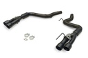Flowmaster 818159: 818159 Outlaw Axle-Back Exhaust System Fits Select Ford Mustang GT 2.3L EcoBoost/5.0L with Valves [Black Tips, Quad Exit]