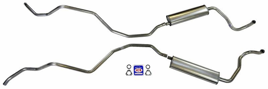 Shafers Classic Reproductions 73003: 73003 1960-1964 Chevrolet 8-cyl 283 & 327 Dual Exhaust exc. Hi-Performance