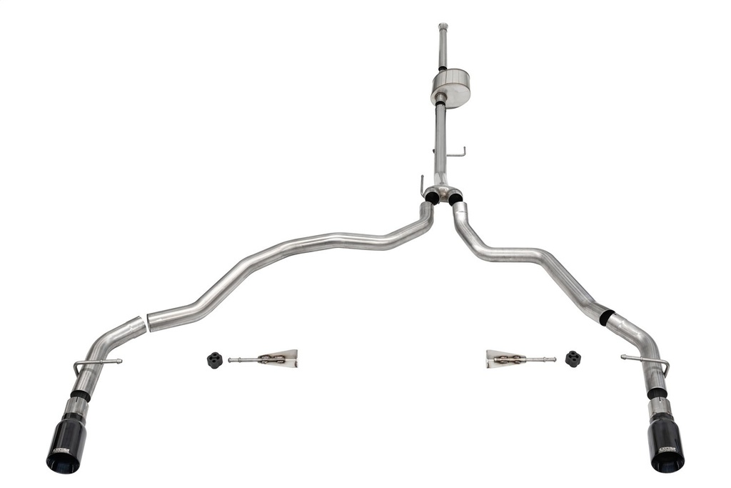 Corsa 21152BLK: 3.0" Dual Rear Exit Catba