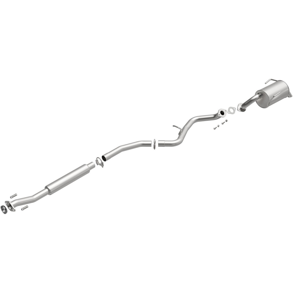 BRExhaust 106-0162: 106-0162 Direct-Fit Exhaust Kit for 2010-2017 Subaru Outback 2.5L