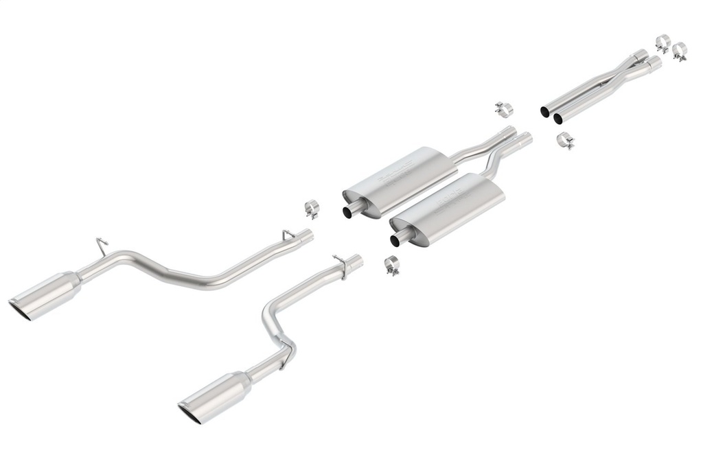 Borla 140125: Cat-Back Exhaust System 2005-2010 300C 5.7L Hemi