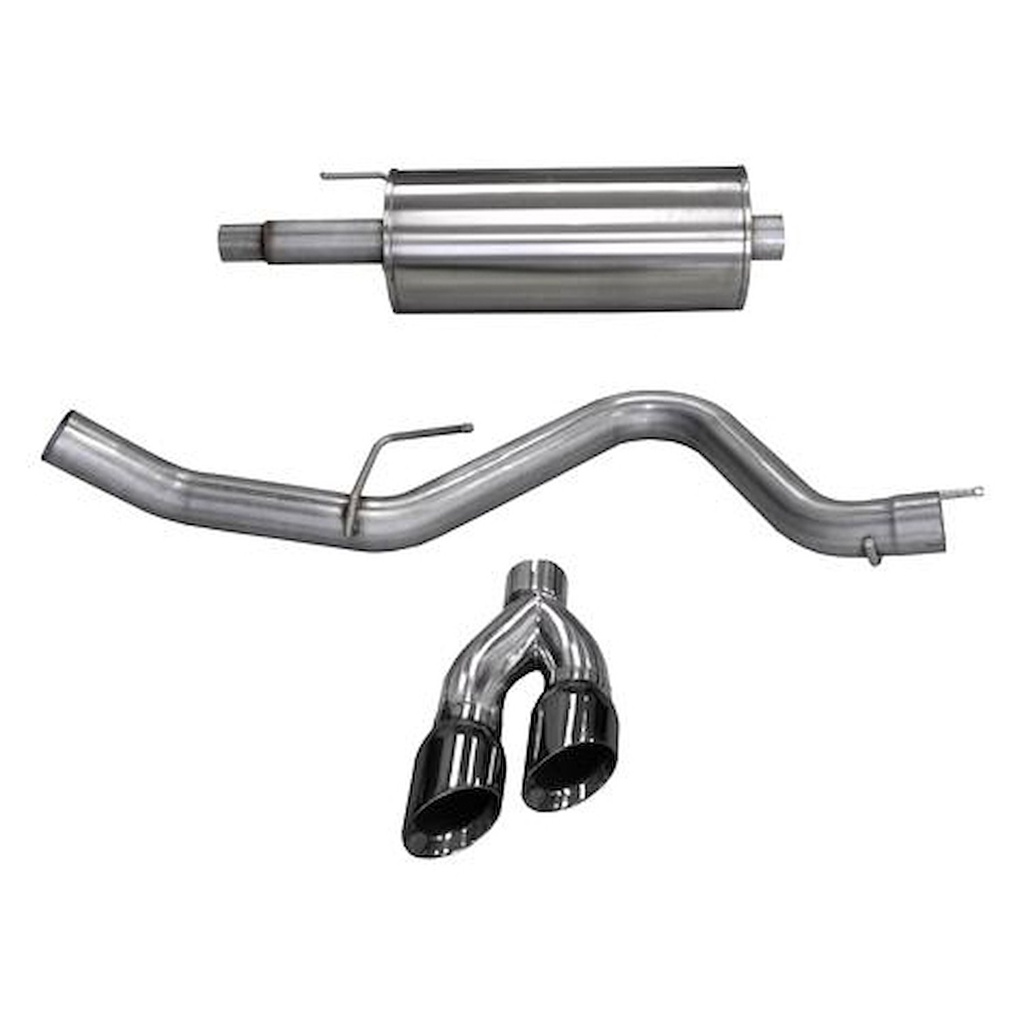 Corsa 14837BLK: Sport Cat-Back Exhaust System 2015-2019 Ford F-150 5.0L