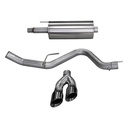 Corsa 14837BLK: Sport Cat-Back Exhaust System 2015-2019 Ford F-150 5.0L