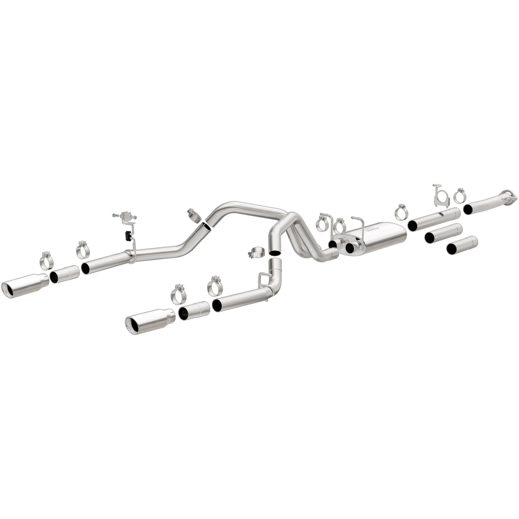 Magnaflow 19027: 19027 Street Series Cat-Back Performance Exhaust System Fits Select Chevrolet, GMC Models