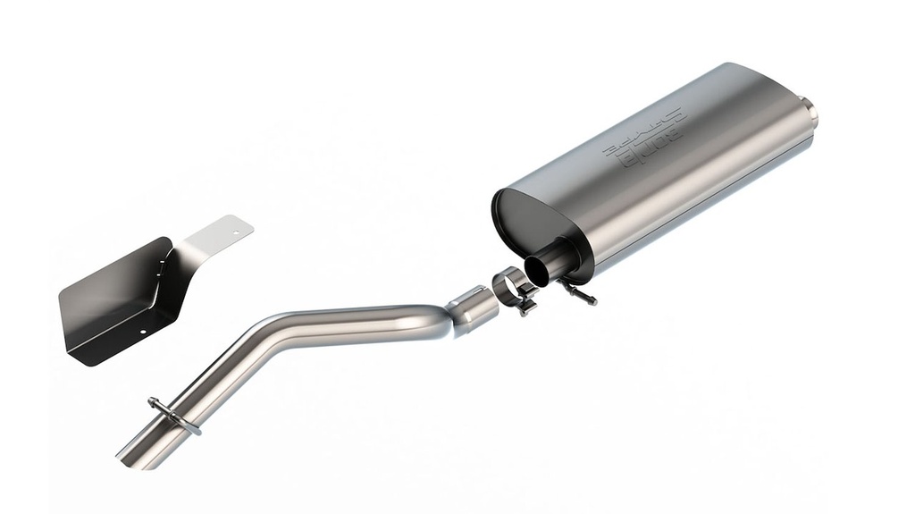 Borla 140847: 140847 S-Type Cat-Back Exhaust System Fits Select Jeep Wrangler JL 3.6L V6 Engine