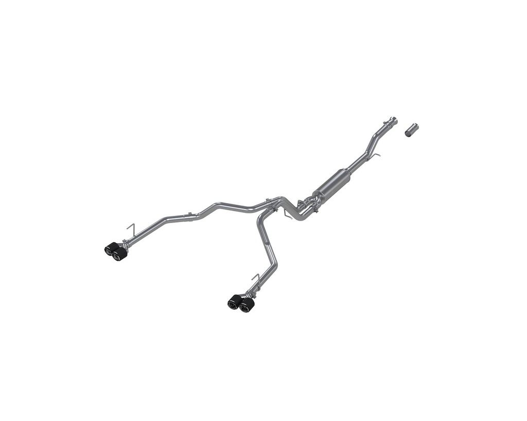 MBRP S50593CF: T304 SS 3 CAT-BACK 2.5 DU