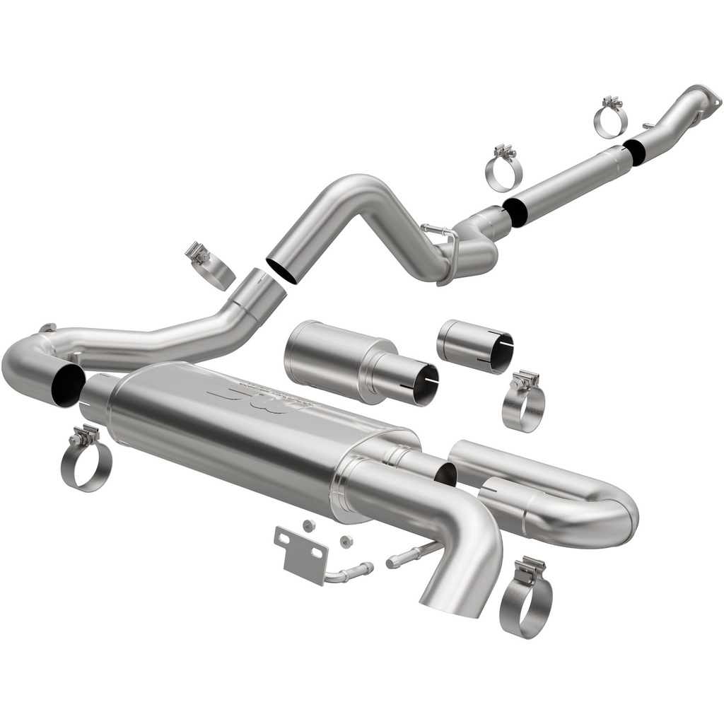 Magnaflow 19559: 19559 Overland Series Cat-Back Performance Exhaust System Fits Select Ford Bronco