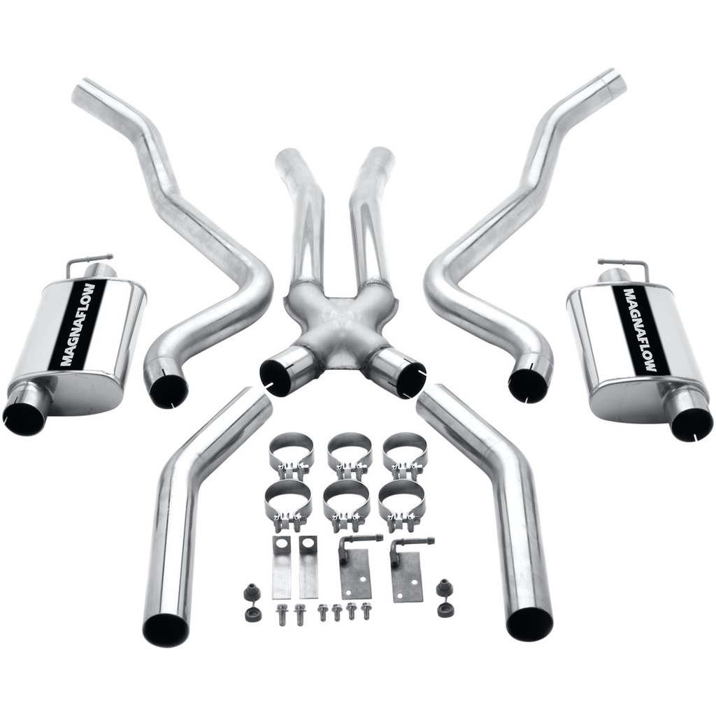 Magnaflow 15852: 15852 Street Series Crossmember-Back Performance Exhaust System Fits Select Dodge, Plymouth Models