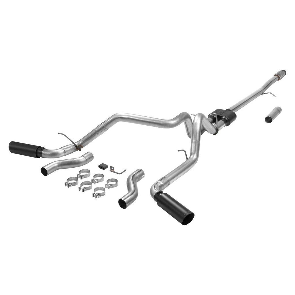 Flowmaster 817854: Outlaw Series Cat-Back Exhaust System 2019 Silverado/Sierra 1500 Pickup 5.3L V8 (Gas)