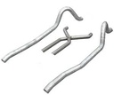 Pypes Performance Exhaust SMA10: No-Muffler Exhaust System 1967-73 Mopar A-Body