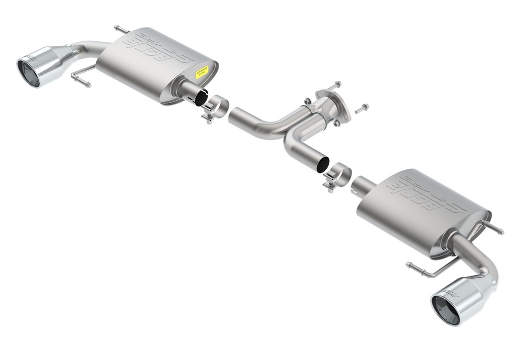 Borla 11918: Rear-Section Exhaust System 2014-2018 Mazda 3 2.0L/2.5L