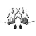 Corsa 14991BLK: Sport Cat-Back Exhaust System 2011-2018 Jeep Grand Cherokee 5.7L