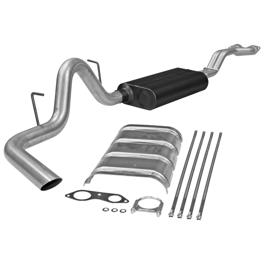 Flowmaster 17166: Force II Cat-Back Exhaust System 1996-1999 GM Tahoe/Yukon XL 4-Door 5.7L