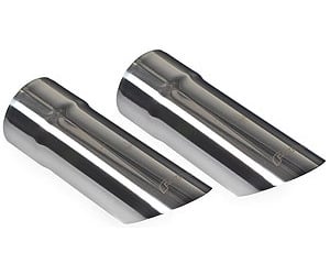 Pypes Performance Exhaust EVT50: Stainless Steel Tips Inlet/Outlet: 3"