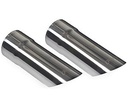 Pypes Performance Exhaust EVT50: Stainless Steel Tips Inlet/Outlet: 3"