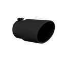 MBRP T5075BLK: TIP 6" O.D. ANGLED BLACK
