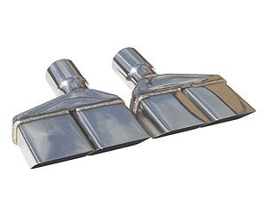 Pypes Performance Exhaust EVT86: Stainless Steel Tips 1970-74 Challenger
