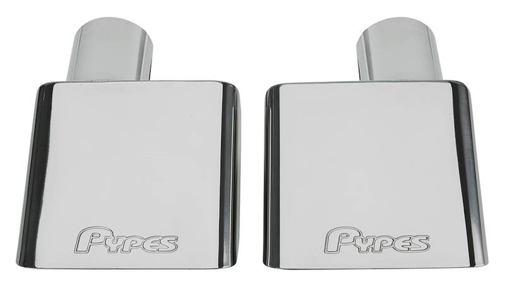 Pypes Performance Exhaust EVT153: 2.500 in. Stainless Steel Tips 1970-1973 C3 Corvette