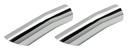 Pypes Performance Exhaust EVT154: 2.500 in. Stainless Steel Tips 1968-1969 C3 Corvette