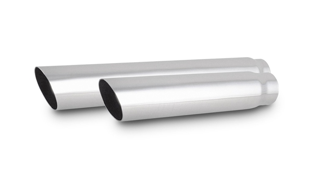 Vibrant Performance 1555: 4" Round Stainless Steel Exhaust Tip Single Wall
