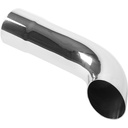 Magnaflow 35178: Polished Stainless Steel Weld-On Single Exhaust Turndown Inlet Inside Diameter: 3.5"