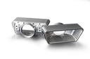Lokar GSE-3010: GSE-3010 Exhaust Tip, Goolsby Edition, Fits Up To 3 in. Exhaust, Adapter, 2 Piece, Billet Aluminum, Brushed
