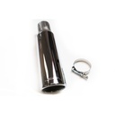 JBA 12-08215: JBA Performance Exhaust 12-08215 2.5? x 3.5? x 15? Double Wall Polished S/S Chrome Tip - Clamp on