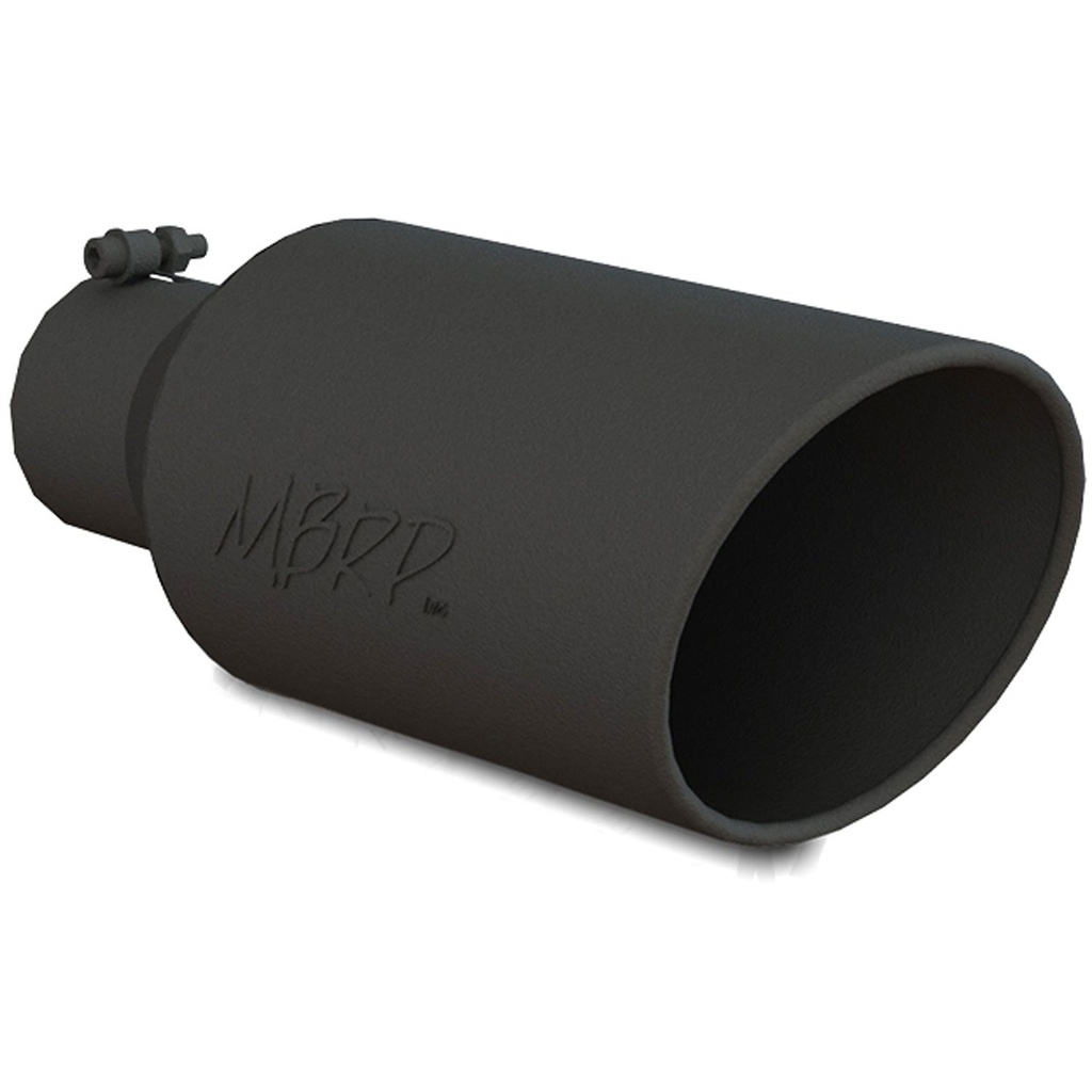 MBRP T5126BLK: Exhaust Tip Universal 4 x 7 x 18" Black