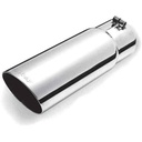 Gibson Performance Exhaust 500401: Stainless Steel Slash Cut Exhaust Tip Inlet: 4"