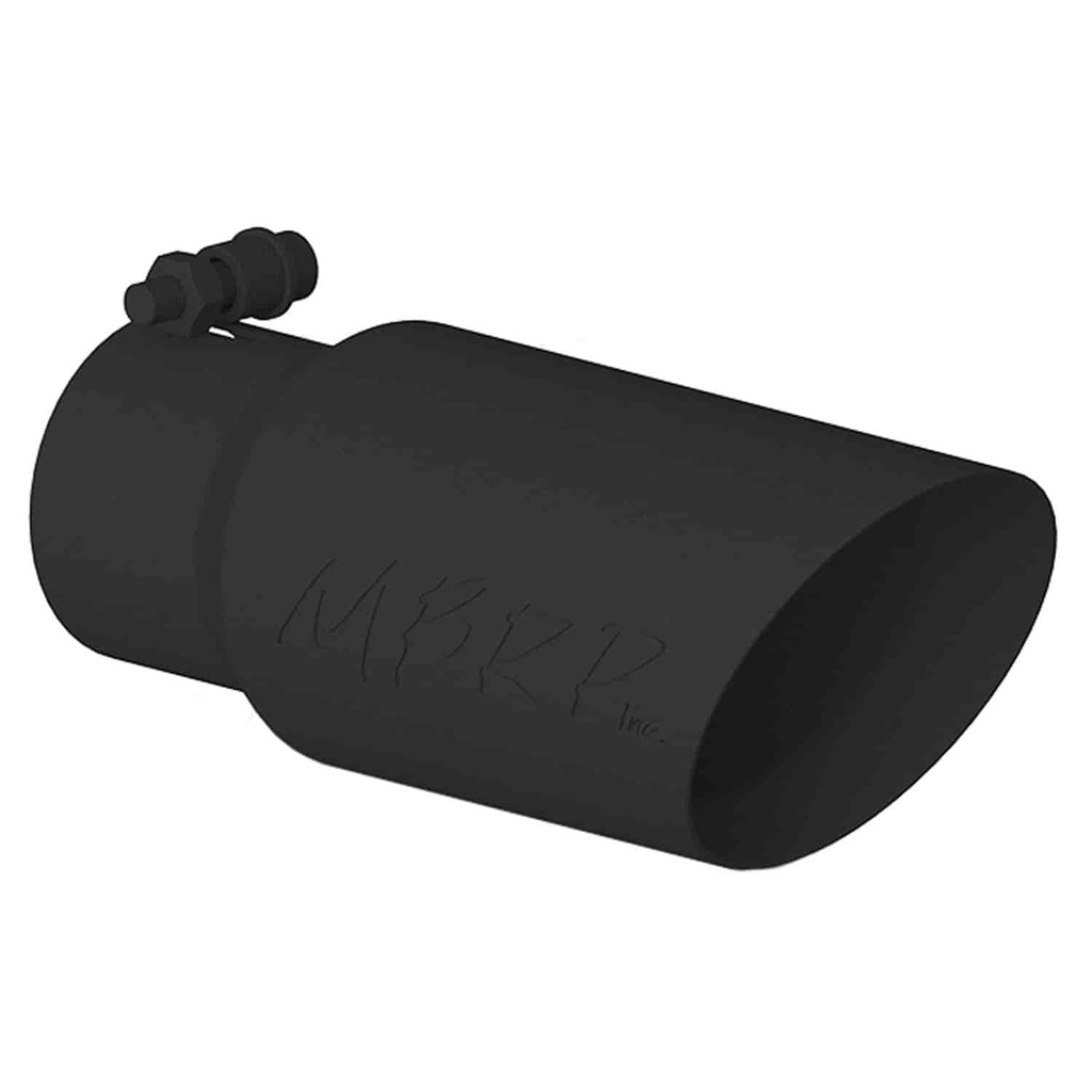 MBRP T5156BLK: Exhaust Tip Dual Wall Angled End