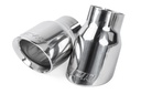 APR TPK0006: Double-Walled 3.5" Slash-Cut Tips (Polished Silver) - Set of 2