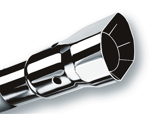 [BOR-20132] Borla 20132: Stainless Steel Exhaust Tip Outlet Size: 2-7/8" x 3-3/8"