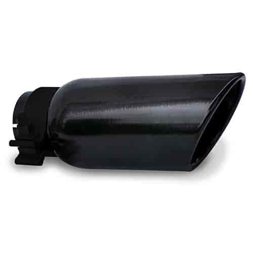 [GRH-GRT236B] Go Rhino GRT236B: Round Exhaust Tip Black Powdercoat