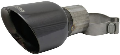 [CSE-TK008BLK] Corsa TK008BLK: Pro Series Universal Exhaust Tip Kit 2.75 in. Inlet/4.5 in. Outlet